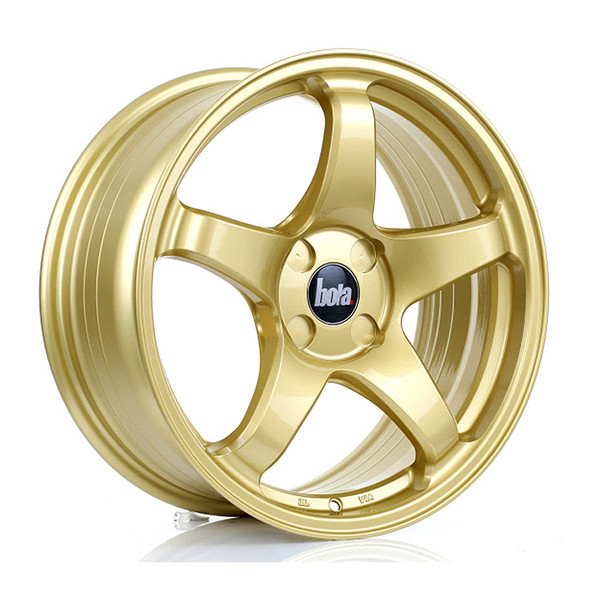 BOLA B2R 17x7.5 CUSTOM PCD ET40 GOLD (Load Rated 690kg) www.srbpower.com