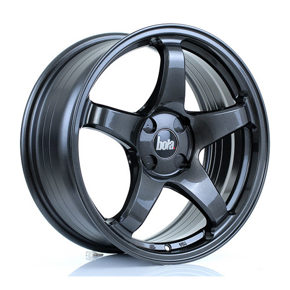 BOLA B2R 17x7.5 CUSTOM PCD ET40 GLOSS GUNMETAL (Load Rated 690kg) www.srbpower.com