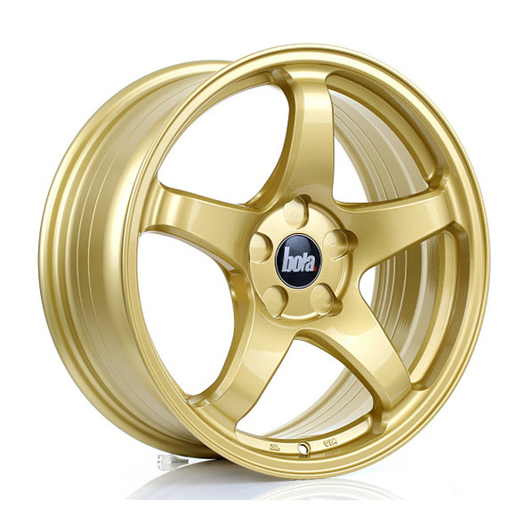 BOLA B2R 17x7.5 CUSTOM PCD ET40 GOLD (Load Rated 690kg) www.srbpower.com