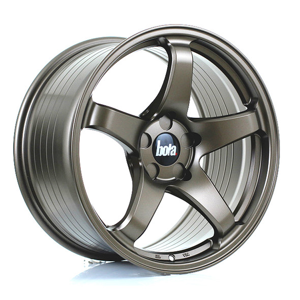 BOLA B2R 18x9.5 CUSTOM PCD ET30 to 45 MATT BRONZE (Load Rated 700kg) www.srbpower.com