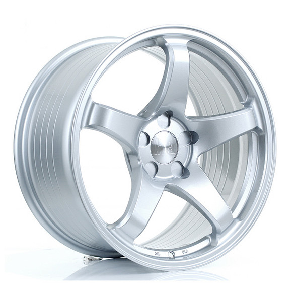 BOLA B2R 18x9.5 CUSTOM PCD ET30 to 45 CRYSTAL SILVER (Load Rated 700kg) www.srbpower.com