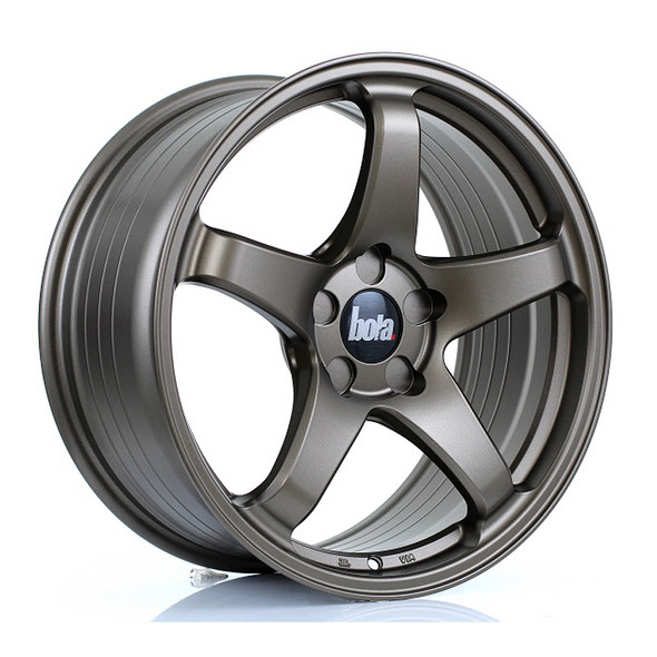 BOLA B2R 18x8.5 CUSTOM PCD ET40 to 45 MATT BRONZE (Load Rated 700kg) www.srbpower.com