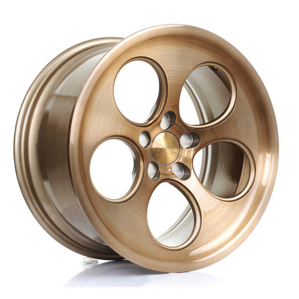 BOLA B5 18x9.5 CUSTOM PCD ET40 to 45 BRONZE BRUSHED POLISHED FACE (Load Rated 815kg) www.srbpower.com