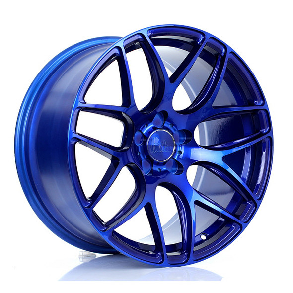 BOLA B8R 18x9.5 CUSTOM PCD ET40 to 45 CANDY BLUE (Load Rated 815kg) www.srbpower.com