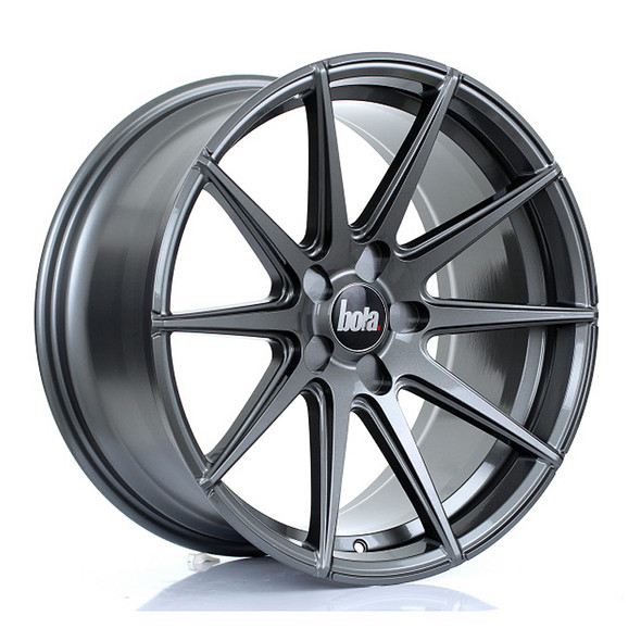 BOLA CSR 19x9.5 CUSTOM PCD ET15 to 45 GLOSS GUNMETAL (Load Rated 815kg) www.srbpower.com