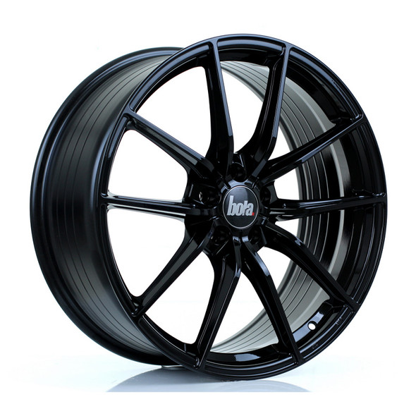 BOLA FLC 20x8.5 CUSTOM PCD ET35 GLOSS BLACK (Load Rated 850kg) www.srbpower.com
