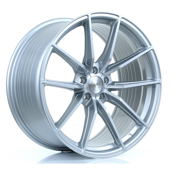 BOLA FLC 20x10 CUSTOM PCD ET42 to 45 CRYSTAL SILVER (Load Rated 850kg) www.srbpower.com