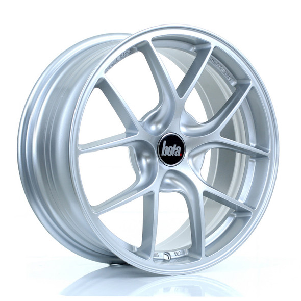 BOLA FLE 17x7.5 CUSTOM PCD ET40 to 45 CRYSTAL SILVER (Load Rated 690kg) www.srbpower.com