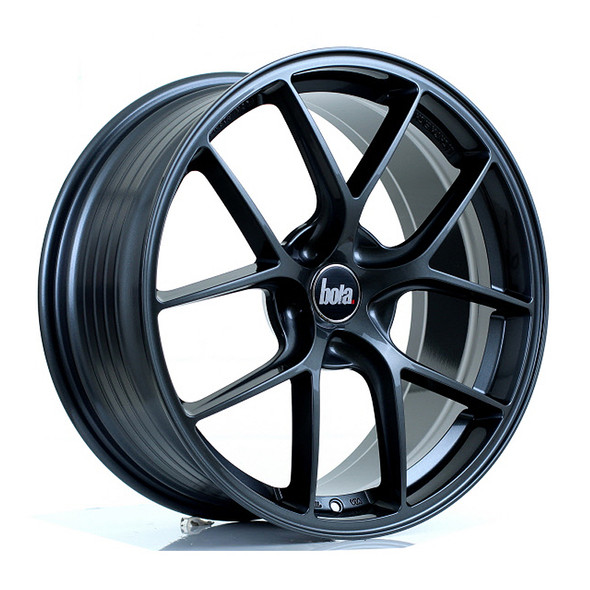 BOLA FLE 19x8.5 CUSTOM PCD ET42 to 50 GLOSS GUNMETAL (Load Rated 735kg) www.srbpower.com
