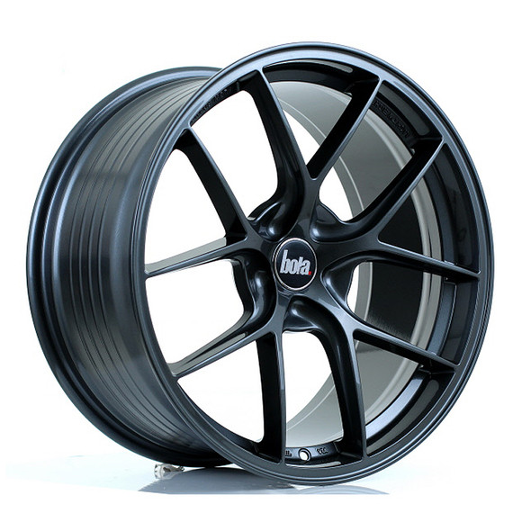 BOLA FLE 19x9.5 CUSTOM PCD ET35 to 50 GLOSS GUNMETAL (Load Rated 735kg) www.srbpower.com