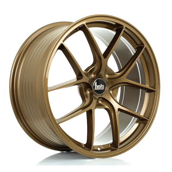BOLA FLE 19x8.5 CUSTOM PCD ET35 to 50 GLOSS BRONZE (Load Rated 735kg) www.srbpower.com