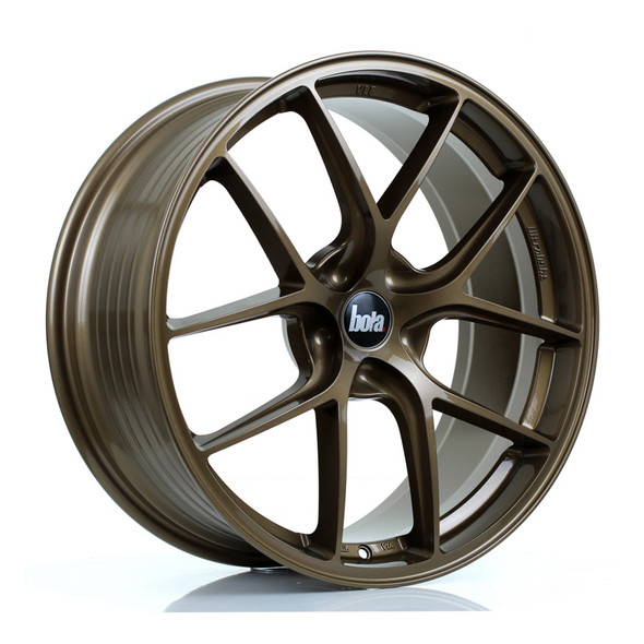 BOLA FLE 20x8.5 CUSTOM PCD ET30 to 50 GLOSS BRONZE (Load Rated 855kg) www.srbpower.com