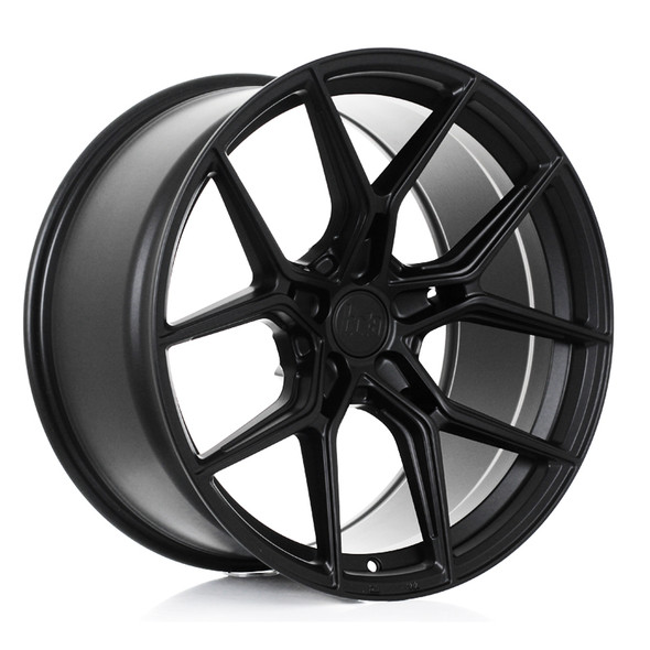 BOLA FLG 18x9.5 CUSTOM PCD ET21 to 50 MATT BLACK (Load Rated 1kg) www.srbpower.com