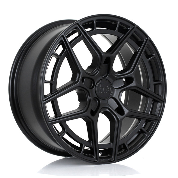 BOLA FLQ 18x8 CUSTOM PCD ET30 to 45 MATT BLACK (Load Rated 735kg) www.srbpower.com