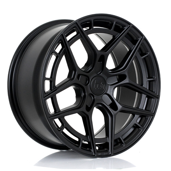 BOLA FLQ 18x9.5 CUSTOM PCD ET40 to 50 MATT BLACK (Load Rated 735kg) www.srbpower.com