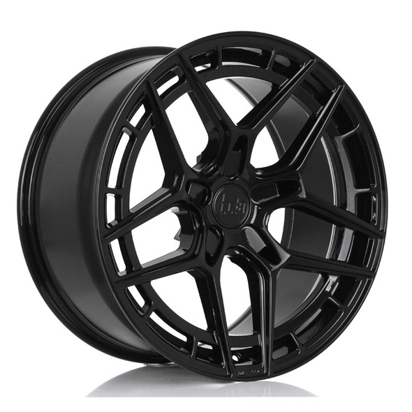 BOLA FLQ 19x11 CUSTOM PCD ET15 to 50 GLOSS BLACK (Load Rated 865kg) www.srbpower.com