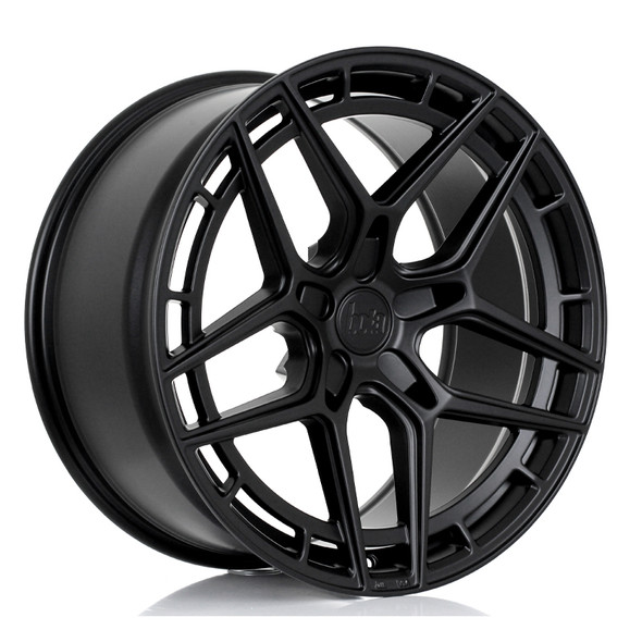 BOLA FLQ 20x10 CUSTOM PCD ET10 to 50 MATT BLACK (Load Rated 865kg) www.srbpower.com