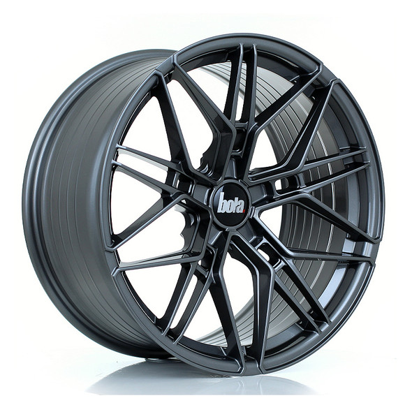 BOLA FLV 19x9.5 CUSTOM PCD ET15 to 50 GLOSS GUNMETAL (Load Rated 815kg) www.srbpower.com