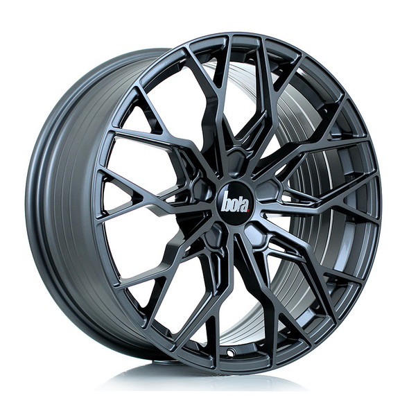 BOLA FLX 19x8.5 CUSTOM PCD ET25 to 55 GLOSS GUNMETAL (Load Rated 815kg) www.srbpower.com