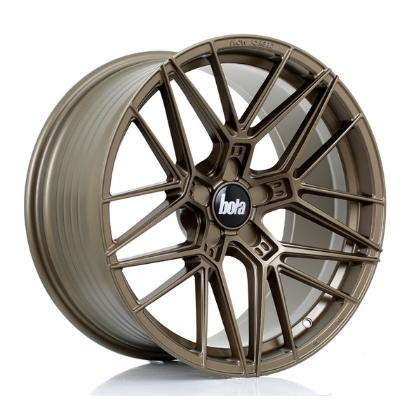BOLA FLZ 20x9.5 CUSTOM PCD ET25 to 50 MATT BRONZE (Load Rated 860kg) www.srbpower.com