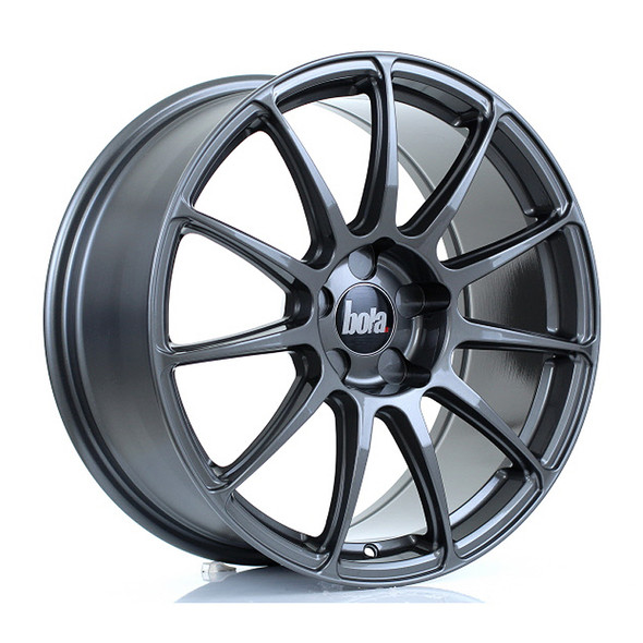BOLA VST 18x8 CUSTOM PCD ET40 to 45 GLOSS GUNMETAL (Load Rated 700kg) www.srbpower.com