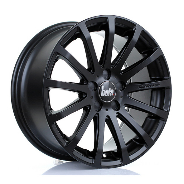 BOLA XTR 18x8.5 CUSTOM PCD ET40 to 45 MATT BLACK (Load Rated 850kg) www.srbpower.com