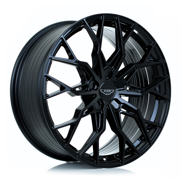 JUDD JSF1 19x9.5 CUSTOM PCD ET15 to 50 GLOSS BLACK (Load Rated 815kg) www.srbpower.com