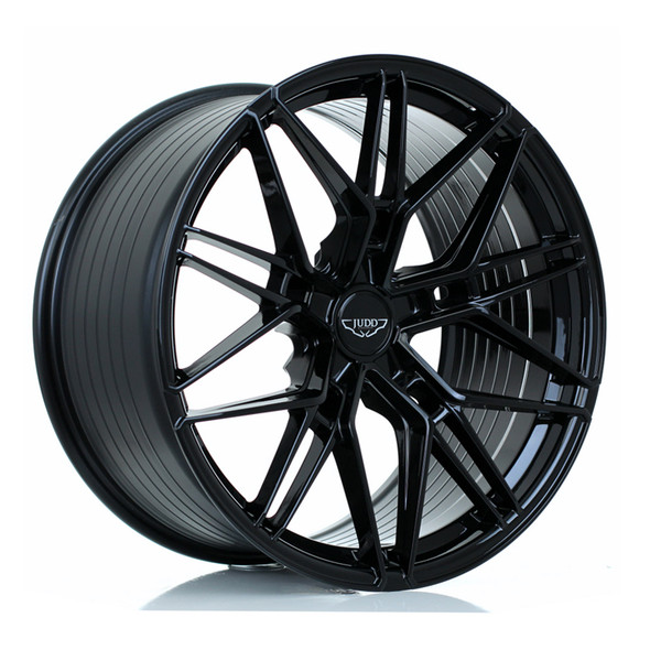 JUDD JSF4 20x10.5 CUSTOM PCD ET15 to 50 GLOSS BLACK (Load Rated 900kg) www.srbpower.com