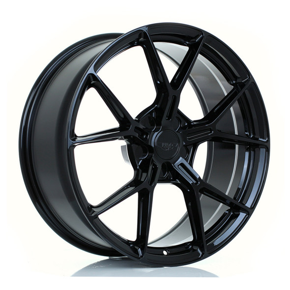 JUDD JSF5 20x8.5 CUSTOM PCD ET9 to 50 GLOSS BLACK (Load Rated 900kg) www.srbpower.com