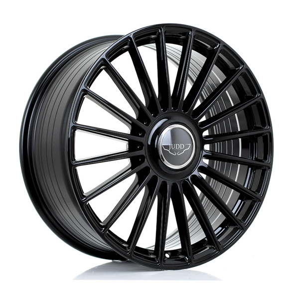 JUDD JSF8 21x9 CUSTOM PCD ET15 to 50 GLOSS BLACK (Load Rated 815kg) www.srbpower.com