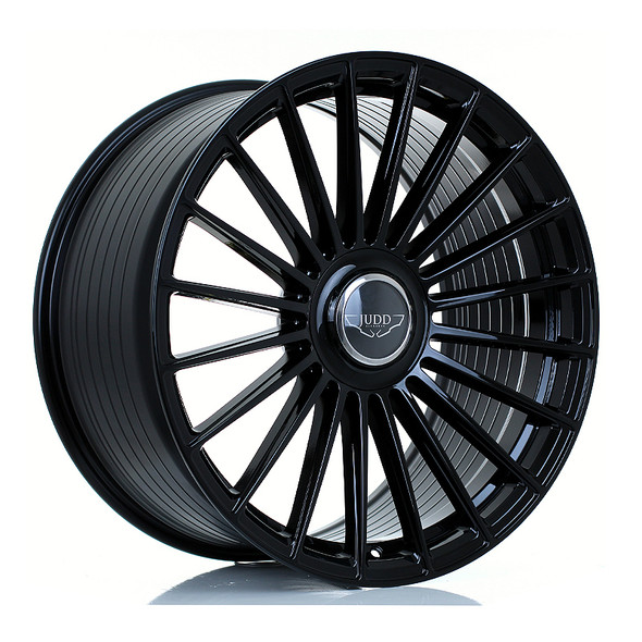 JUDD JSF8 22x11 CUSTOM PCD ET32 to 50 GLOSS BLACK (Load Rated 1000kg) www.srbpower.com