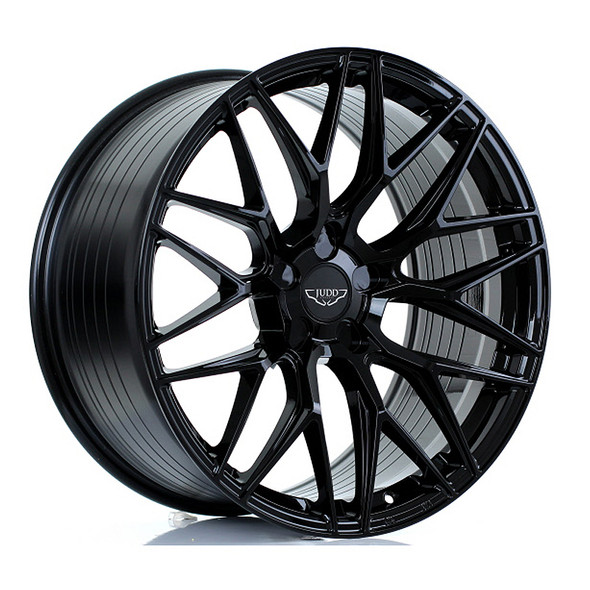 JUDD MODEL ONE 20x9.5 CUSTOM PCD ET25 to 50 GLOSS BLACK (Load Rated 850kg) www.srbpower.com