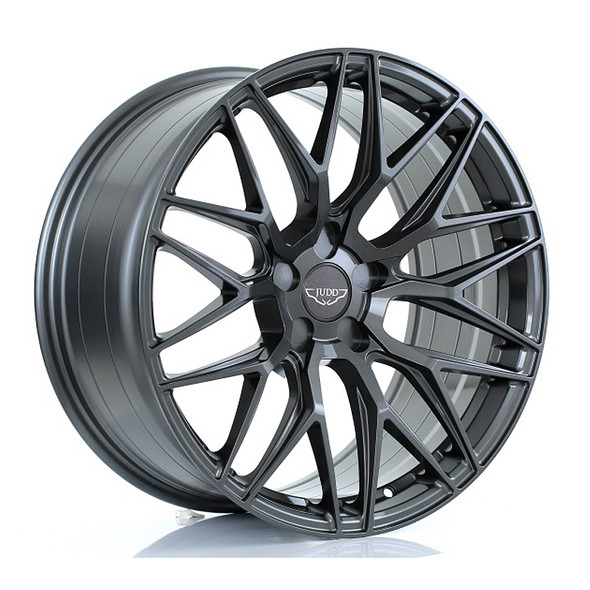 JUDD MODEL ONE 20x9.5 CUSTOM PCD ET25 to 50 GLOSS GUNMETAL (Load Rated 850kg) www.srbpower.com