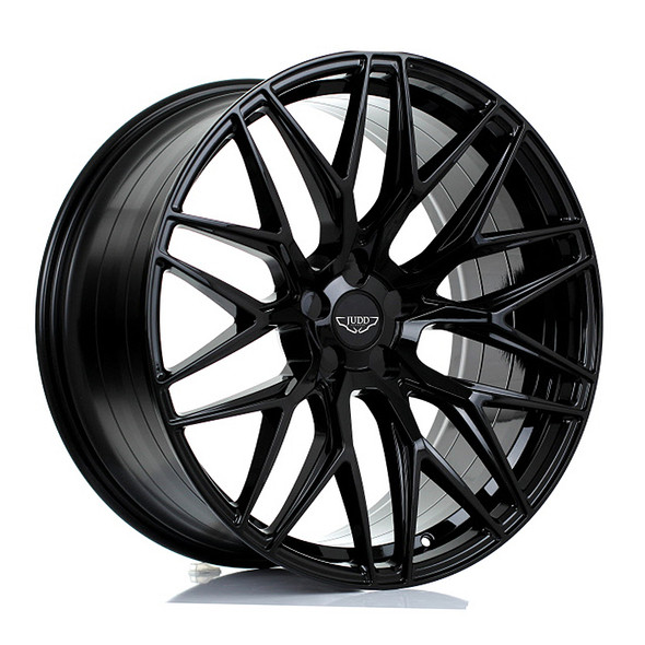 JUDD MODEL ONE 22x10.5 CUSTOM PCD ET25 to 50 GLOSS BLACK (Load Rated 900kg) www.srbpower.com