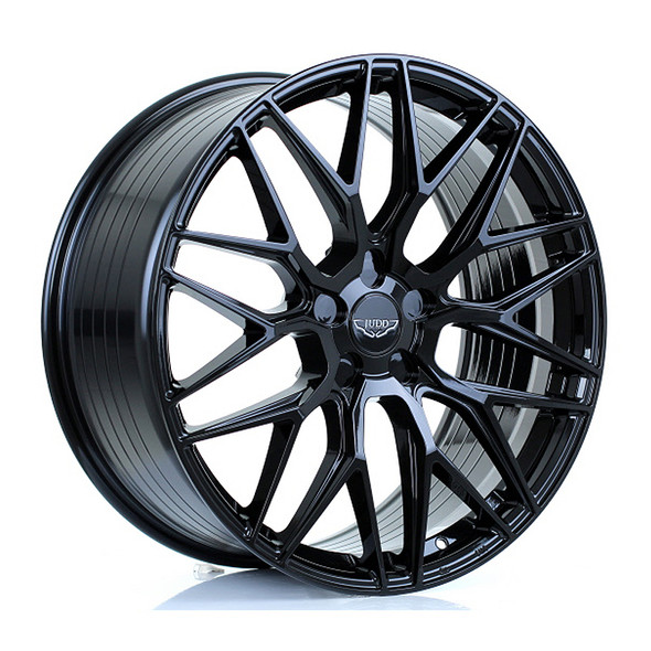 JUDD MODEL ONE 23x10.5 CUSTOM PCD ET15 to 50 GLOSS BLACK (Load Rated 1kg) www.srbpower.com