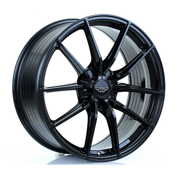 JUDD MODEL THREE 20x8.5 5x120 ET38 GLOSS BLACK (Load Rated 815kg) www.srbpower.com