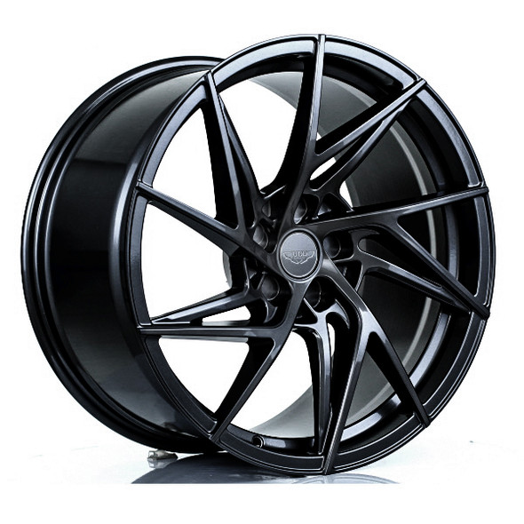 JUDD MODEL TWO 20x8.5 CUSTOM PCD ET20 to 45 GLOSS BLACK (Load Rated 705kg) www.srbpower.com
