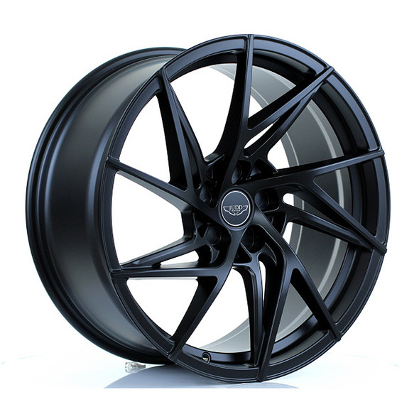 JUDD MODEL TWO 20x9.5 CUSTOM PCD ET20 to 45 SATIN BLACK (Load Rated 705kg) www.srbpower.com