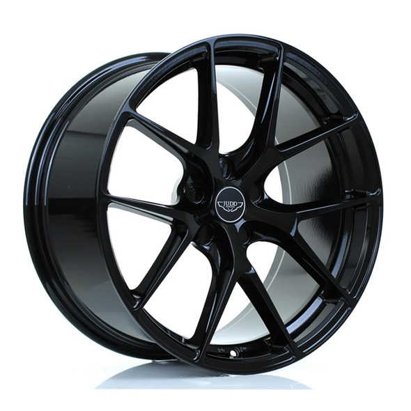 JUDD T325 19x9.5 CUSTOM PCD ET20 to 42 GLOSS BLACK (Load Rated 735kg) www.srbpower.com