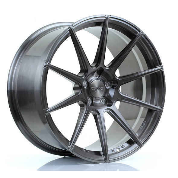 JUDD (FORGED) T311R 20x10.5 5x120 ET45 HAND BRUSHED TITANIUM (Load Rated 0) www.srbpower.com
