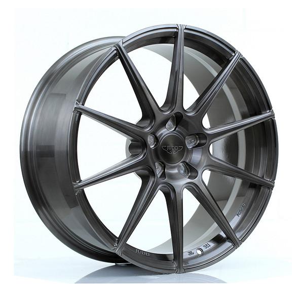 JUDD (FORGED) T311R 20x9 5x120 ET35 HAND BRUSHED TITANIUM (Load Rated 0) www.srbpower.com