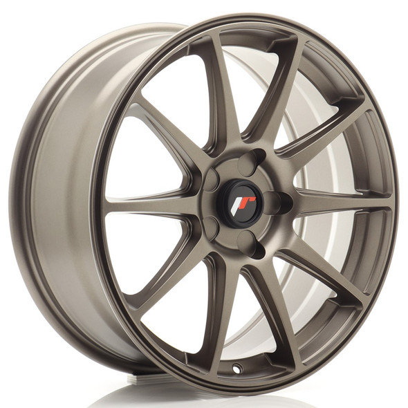 JR Wheels JR11 18x7.5 ET40 5x114.3 72.6mm Matt Bronze
