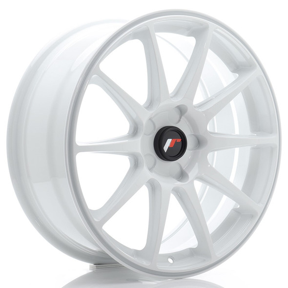 JR Wheels JR11 18x7.5 ET40 5x114.3 72.6mm White