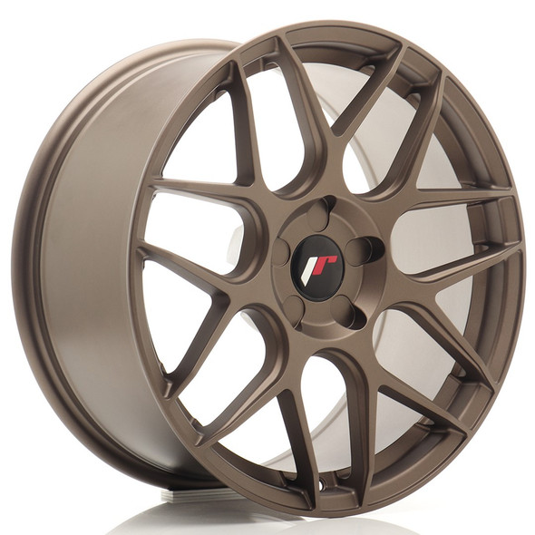 JR Wheels JR18 18x8.5 ET45 5x112 72.6mm Matt Bronze