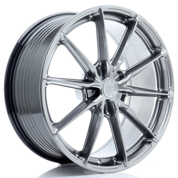 JR Wheels JR37 21x9 ET25 5x112 74.1mm Hyper Black