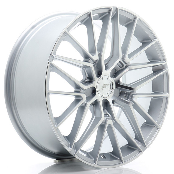 JR Wheels JR38 18x8 ET35 5x112 72.6mm Silver Machined