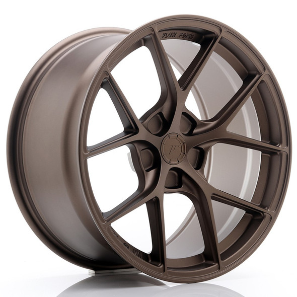 JR Wheels SL01 18x9.5 ET25 5x120 72.6mm Matt Bronze