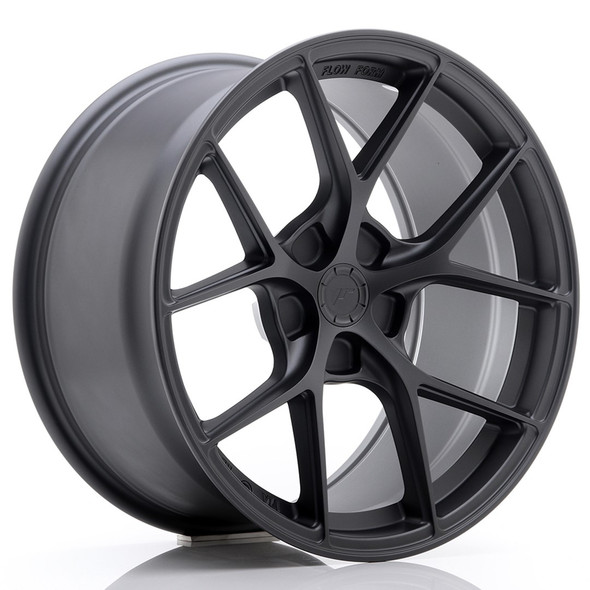 JR Wheels SL01 18x9.5 ET25 5x120 72.6mm Matt Gun Metal