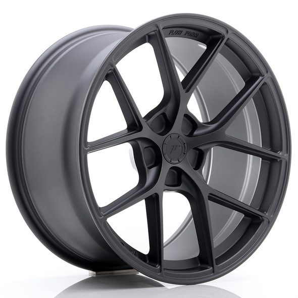 JR Wheels SL01 19x9.5 ET35 5x120 72.6mm Matt Gun Metal