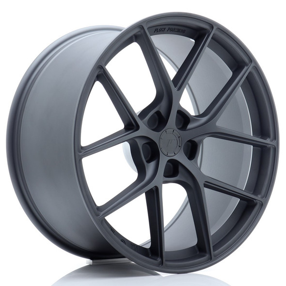 JR Wheels SL01 20x10 ET24 5x112 72.6mm Matt Gun Metal